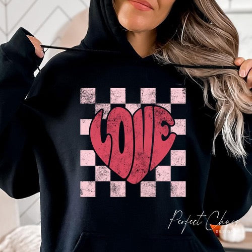 Love checkered