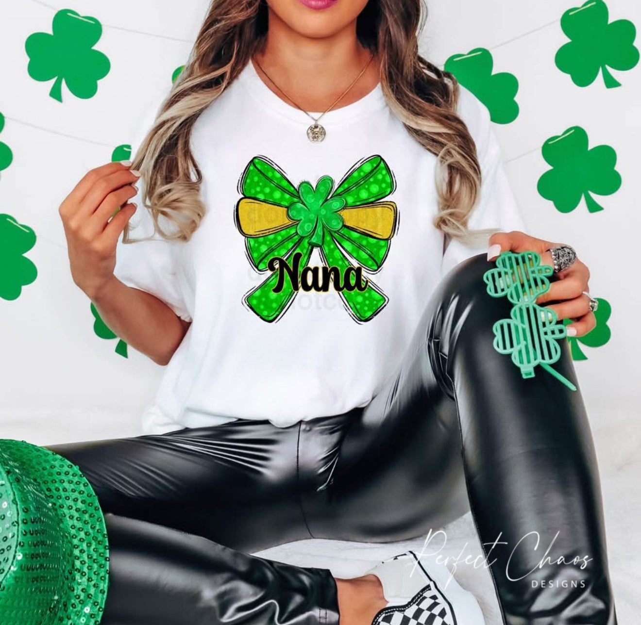 Clover Custom Name Bow