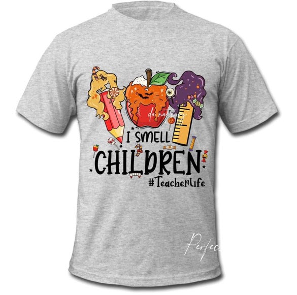 I smell children