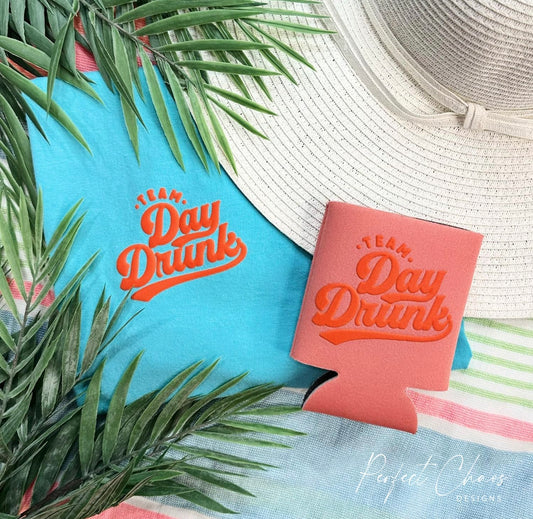 Team Day Drunk - Orange Pocket