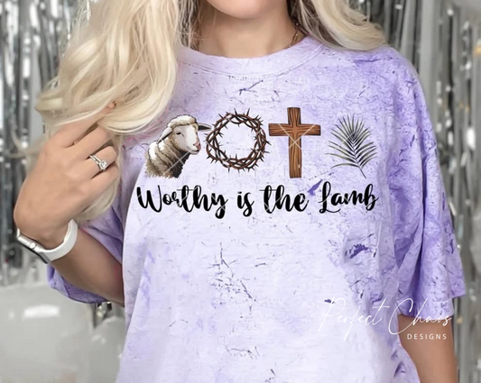 Worthy is the lamb