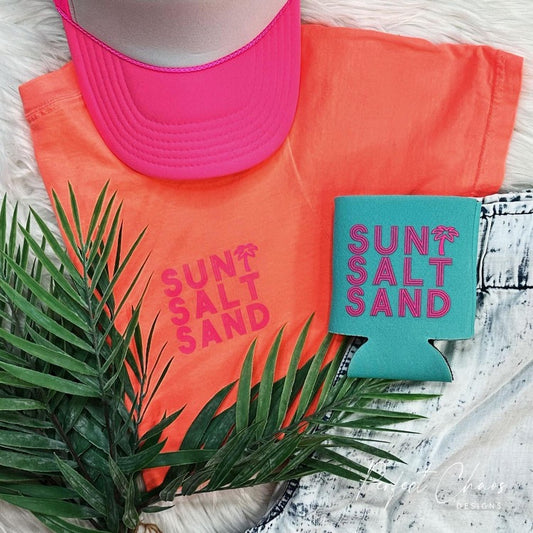 Sun salt sand