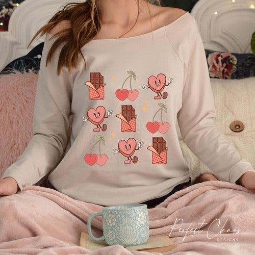 Heart Cherries and Chocolates