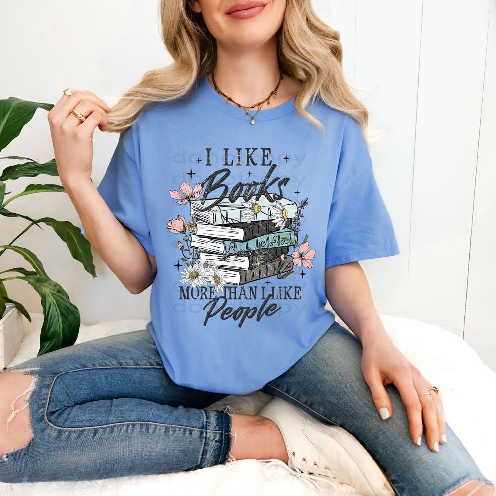 I like books more then people