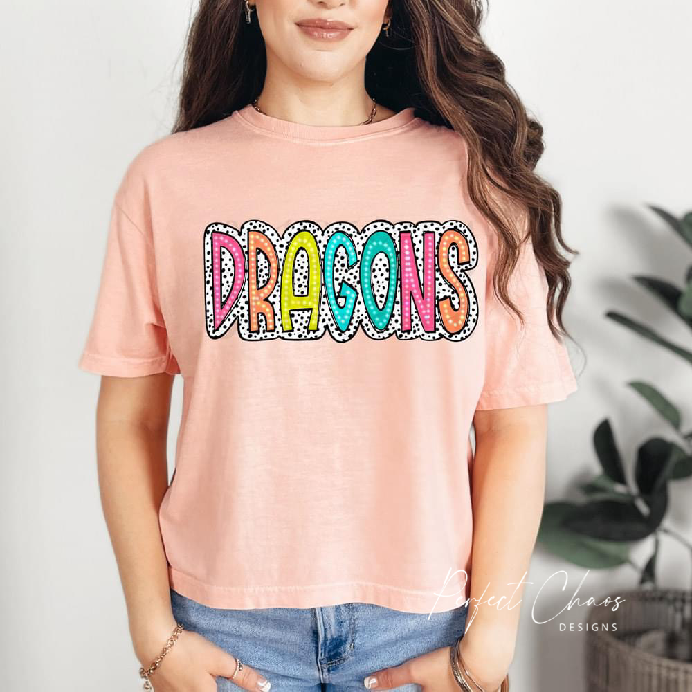 Sport Names Dalmatian Print
