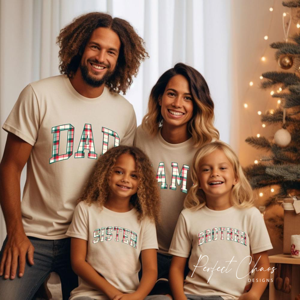 Sister Christmas Plaid