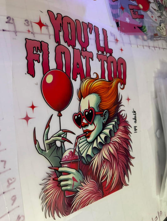 You’ll float too