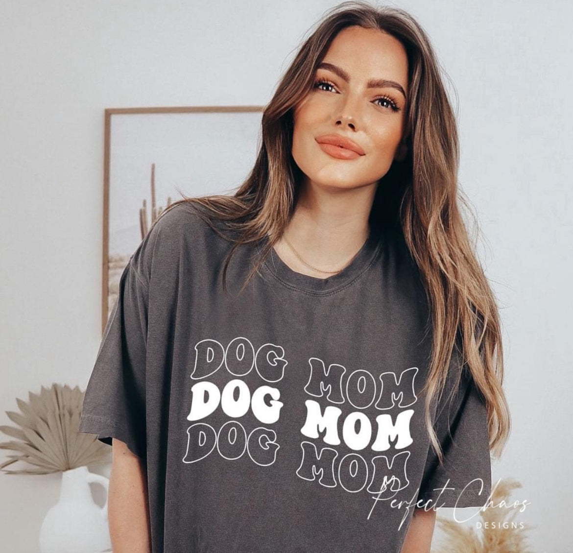 Dog Mom Stacked