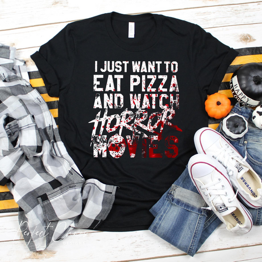 I Just want to Eat Pizza and Watch