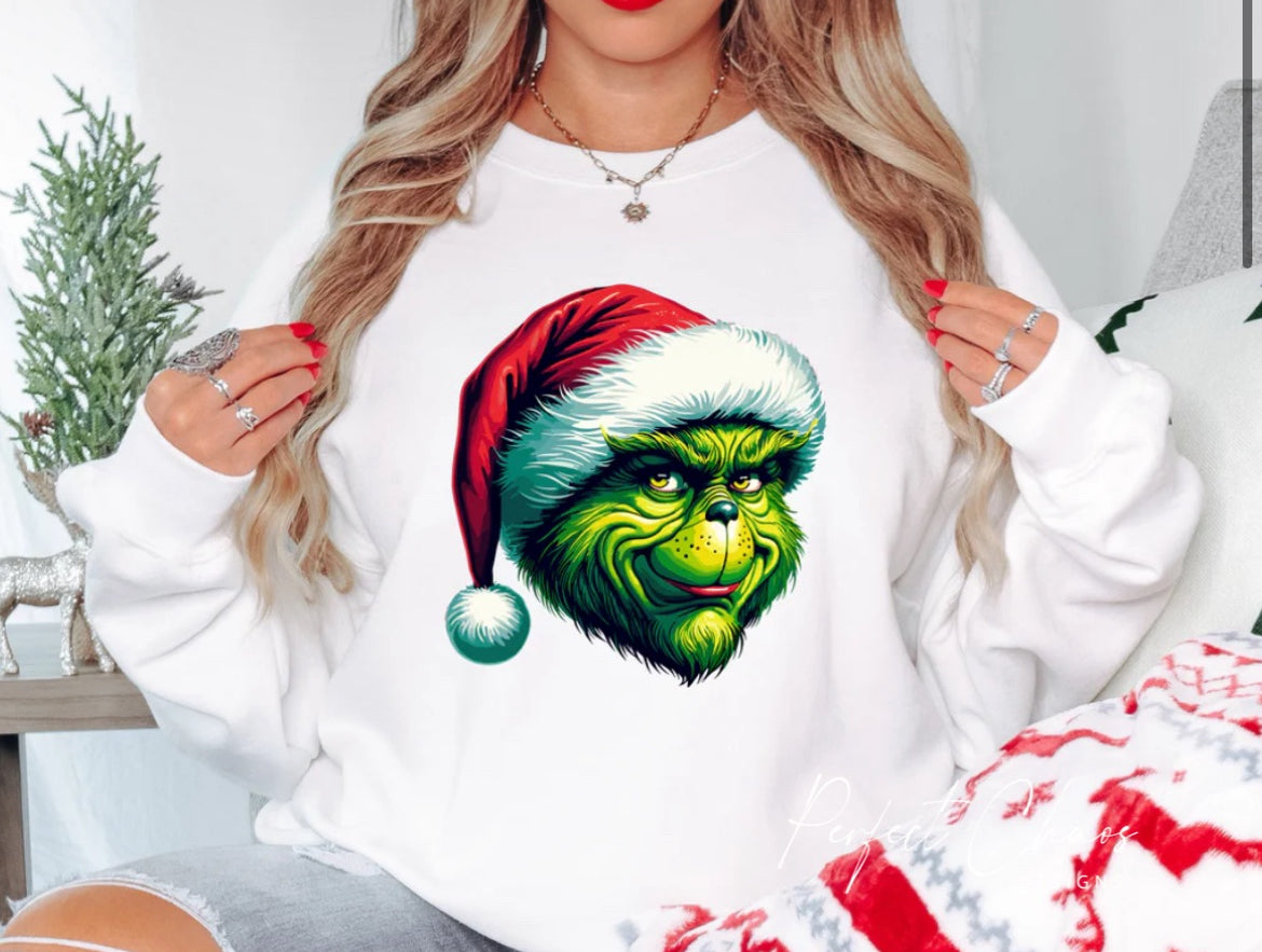 Green Man Santa Hat