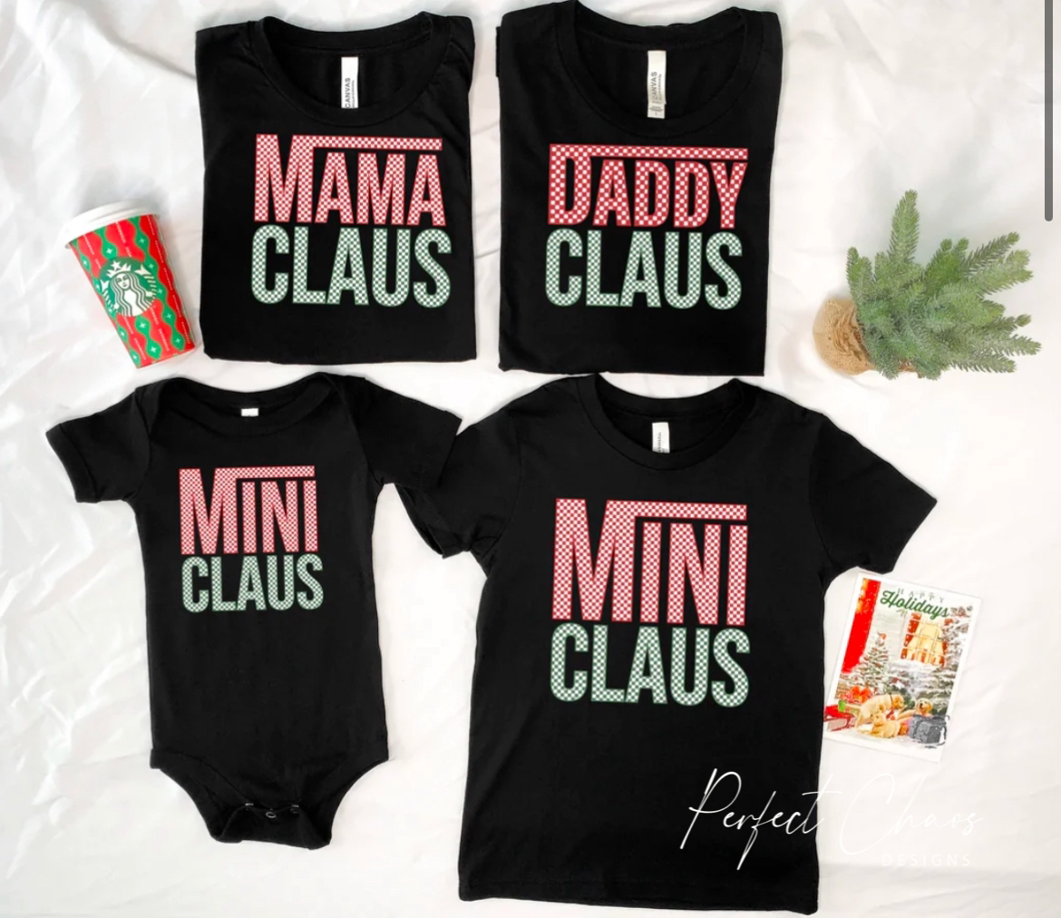 Family Claus Checkered