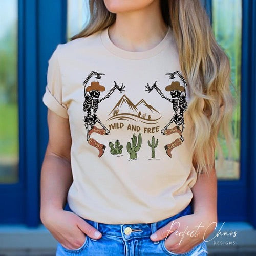 Wild and free skeletons