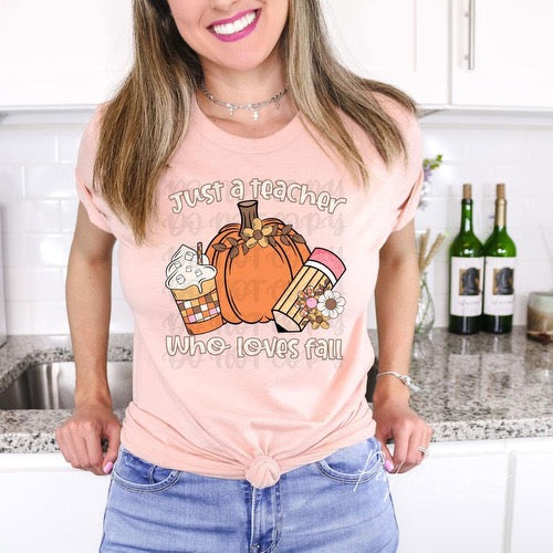 Just a teacher who loves fall
