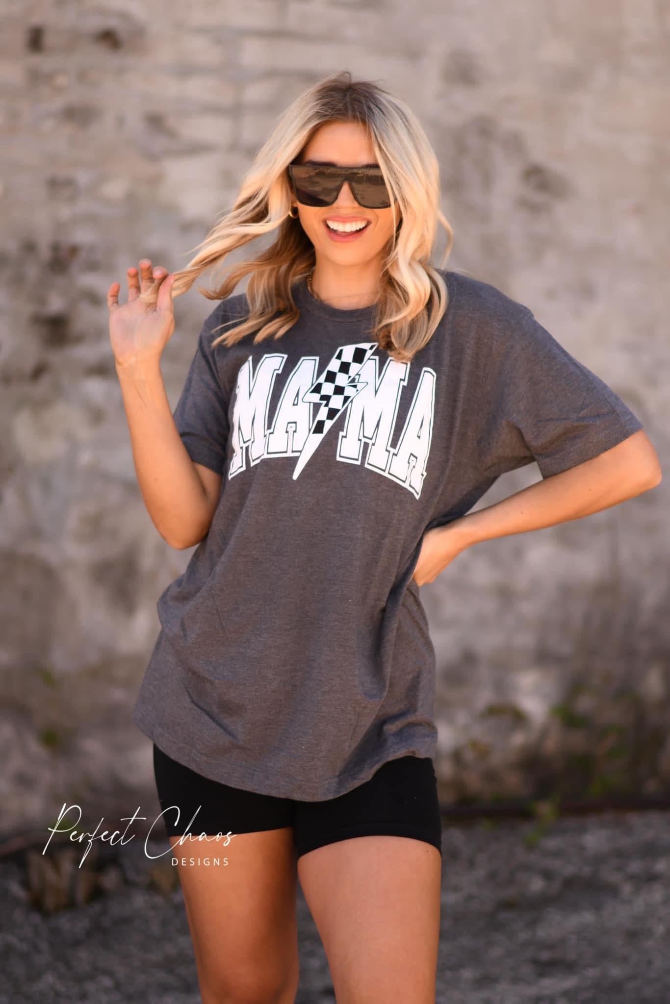 Mama Checkered Bolt