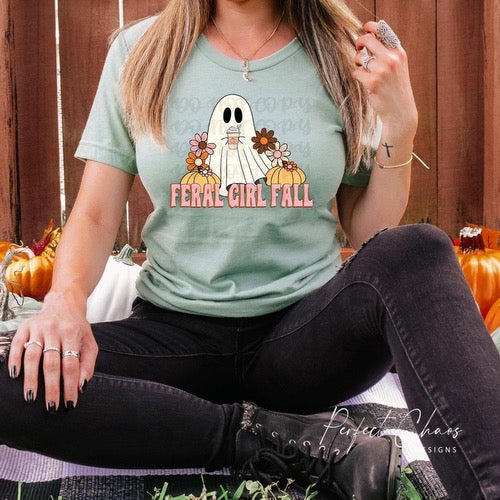 Feral girl fall