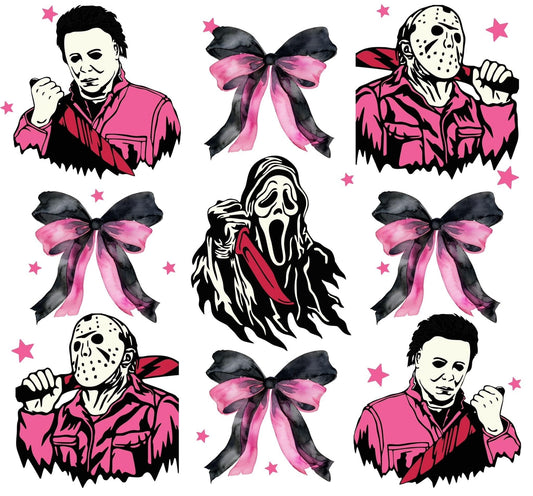 Jason + Michael + Scream Corquette Bows