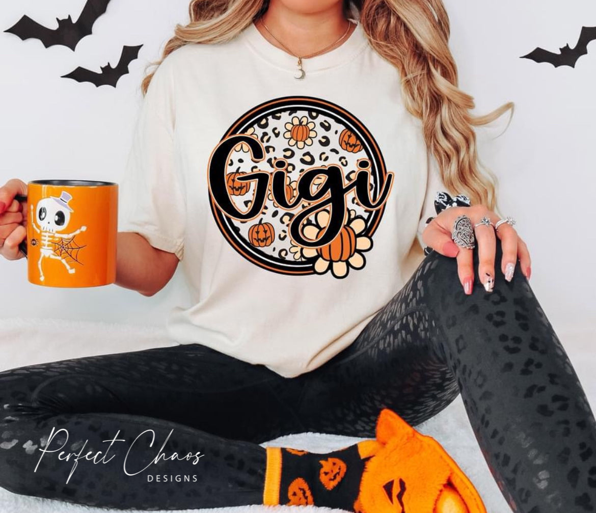 Custom Pumpkin Circle