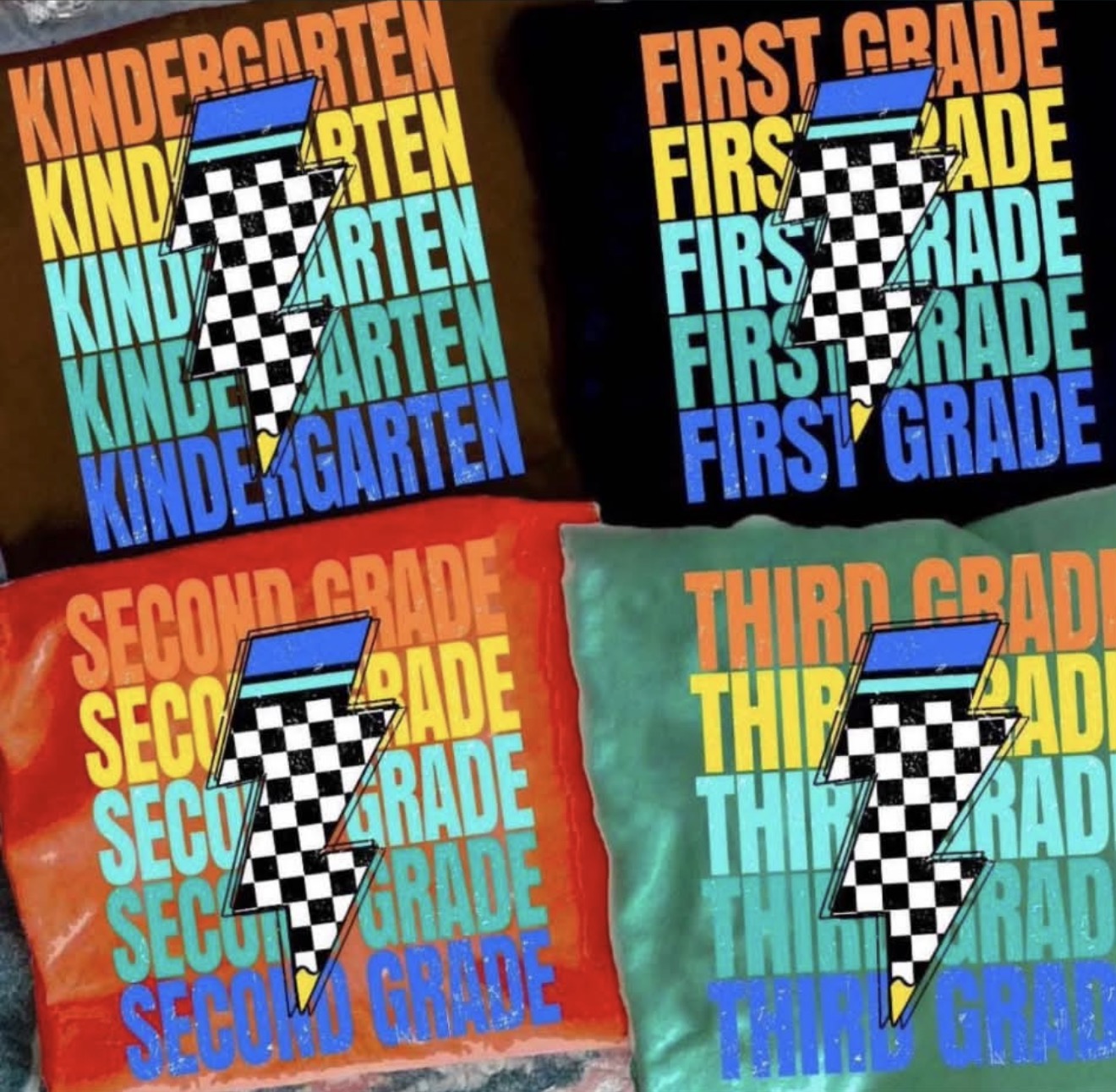 Checkered Boy Pencil Custom Grade