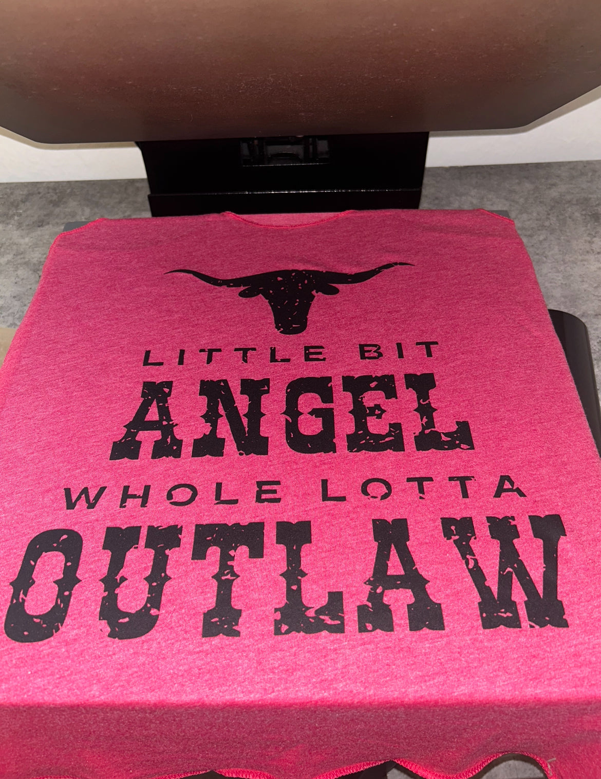 Little Bit Angel Whole Lotta Outlaw