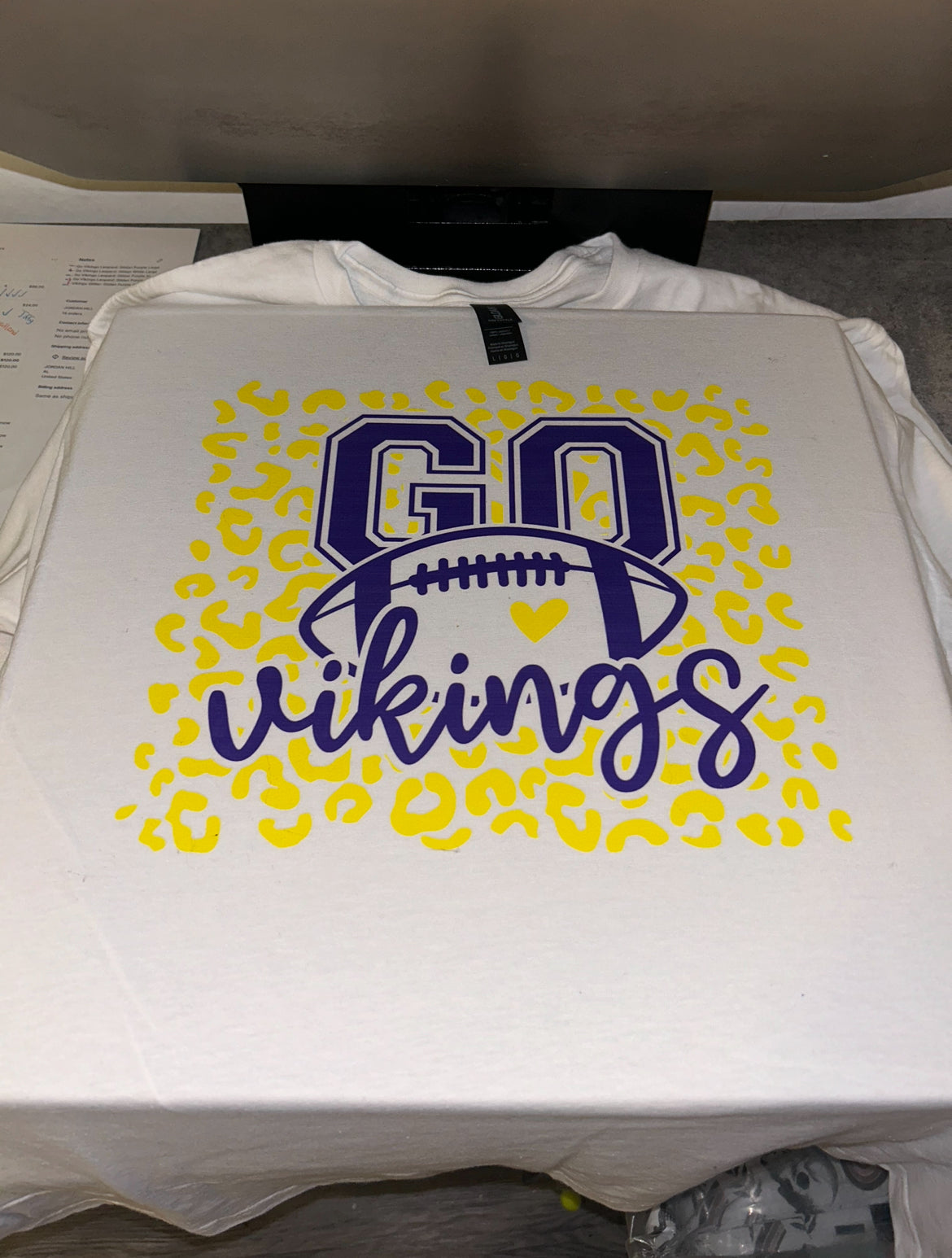Go Vikings Leopard
