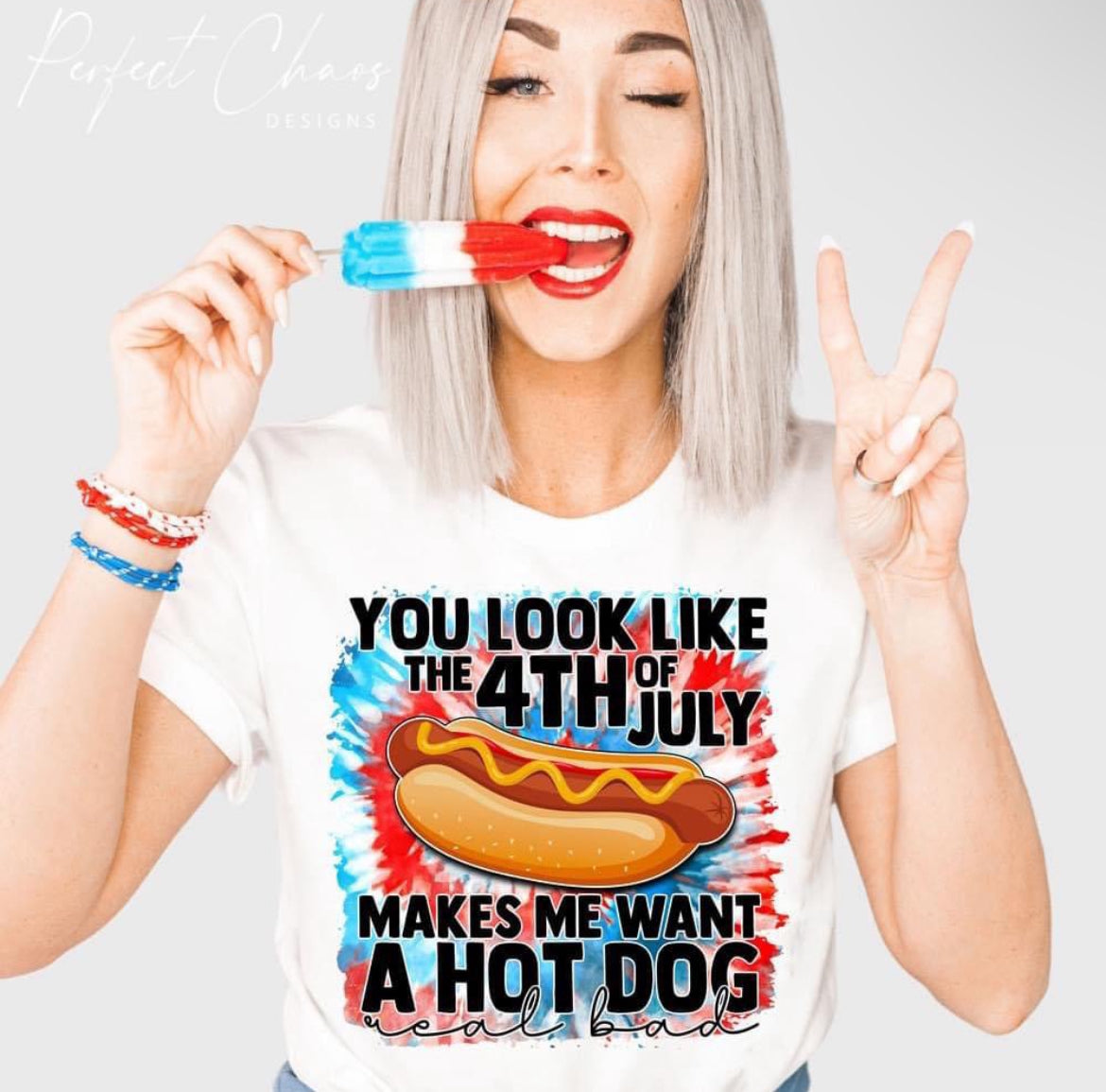 You look like the 4th of July