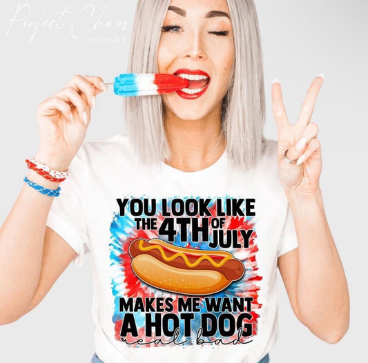 You look like the 4th of July