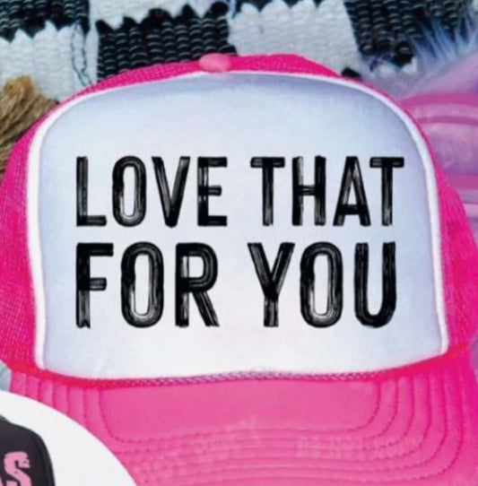 Love that for you Hat
