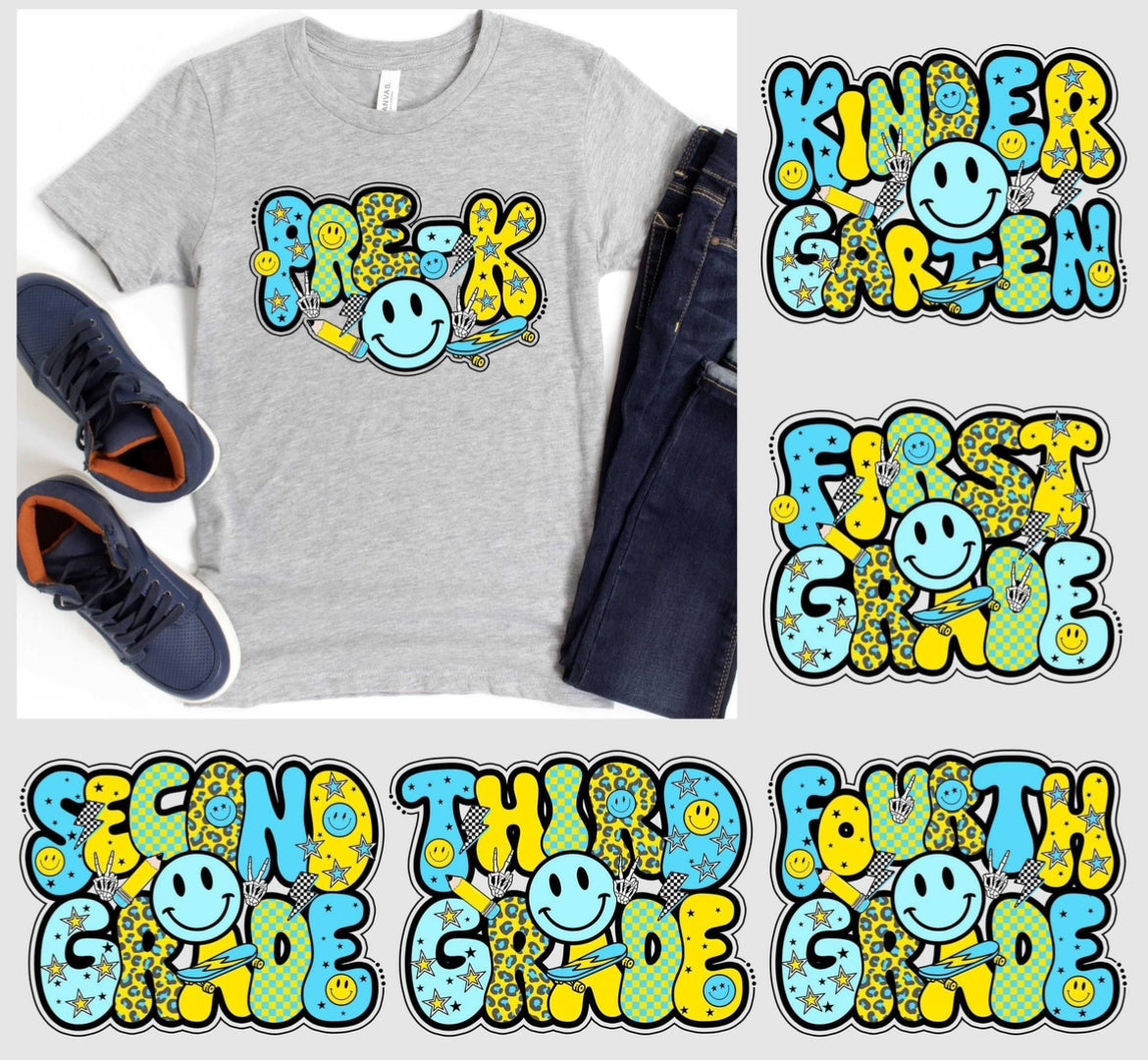 Retro Letter Grade