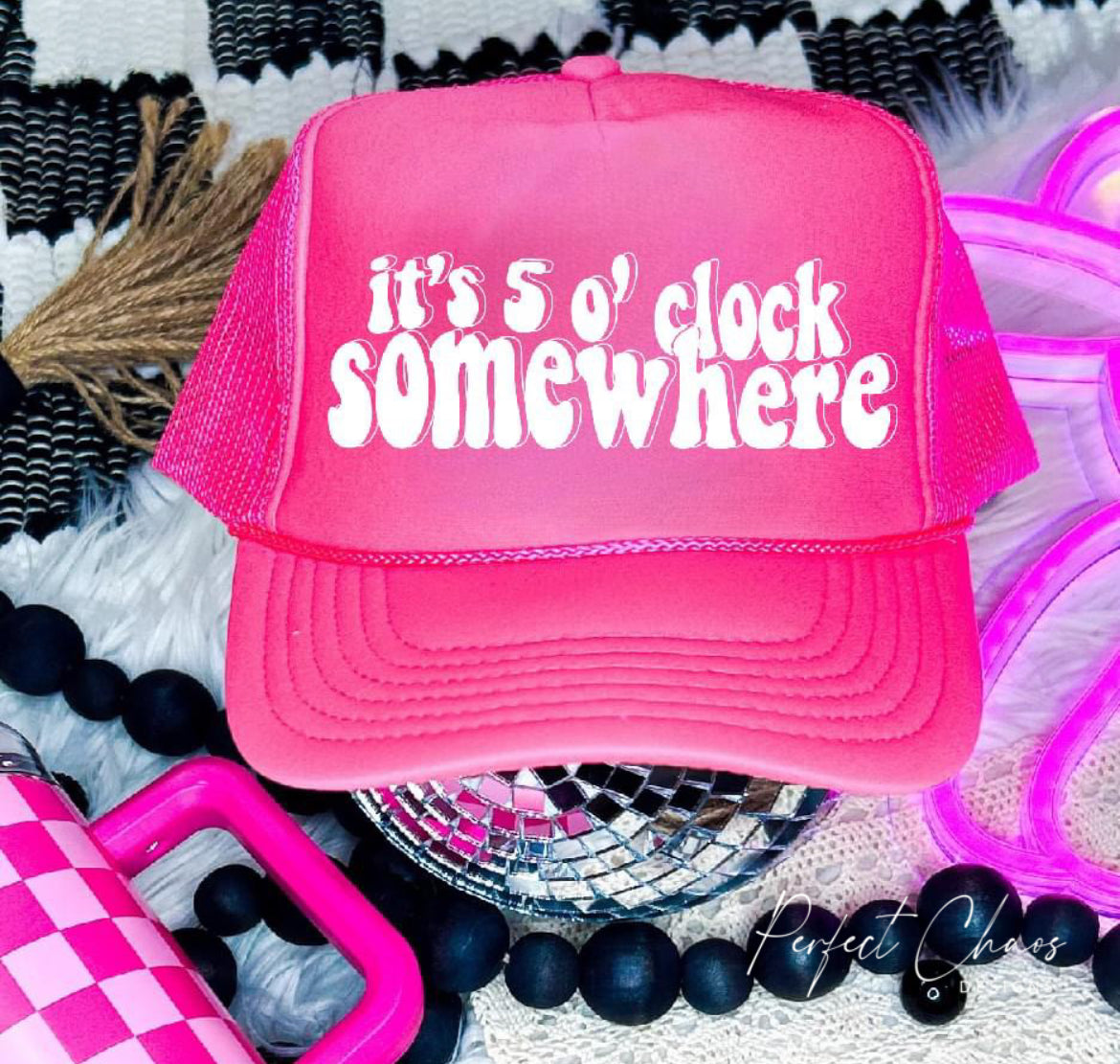 It's 5 o'clock somewhere Hat