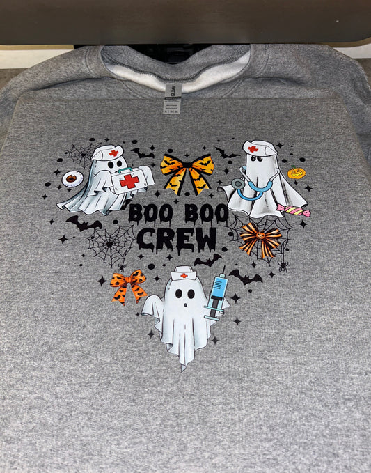 Boo Boo Crew Halloween Heart