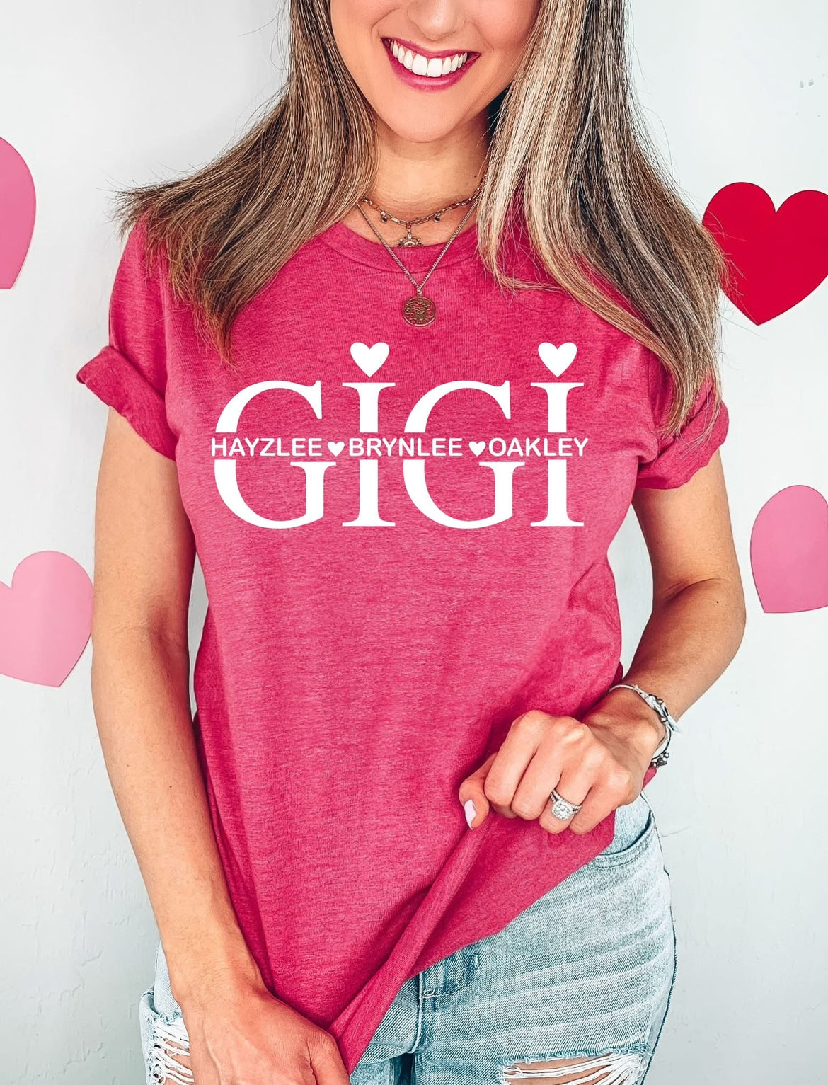 Custom Names within a Name + Hearts