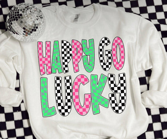Happy Go Lucky Checkered