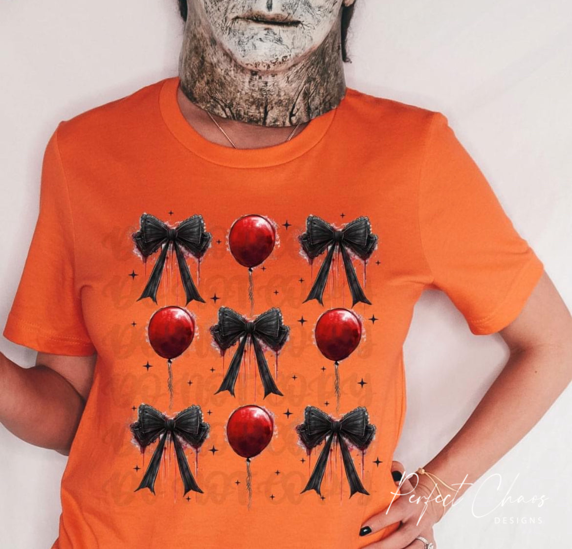 Corquette Horror Red Balloons