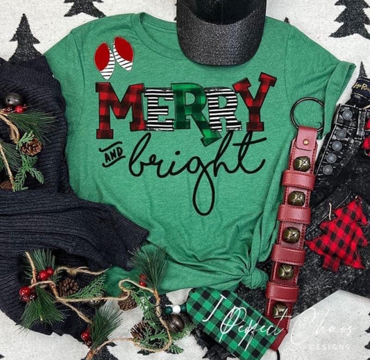 Merry and Bright - Plaid + Stripes