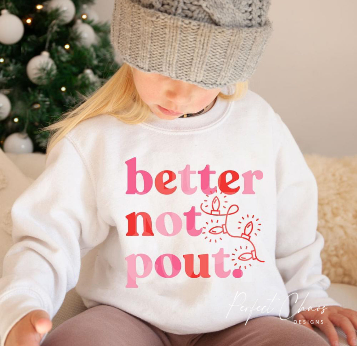 Better Not Pout - Pink