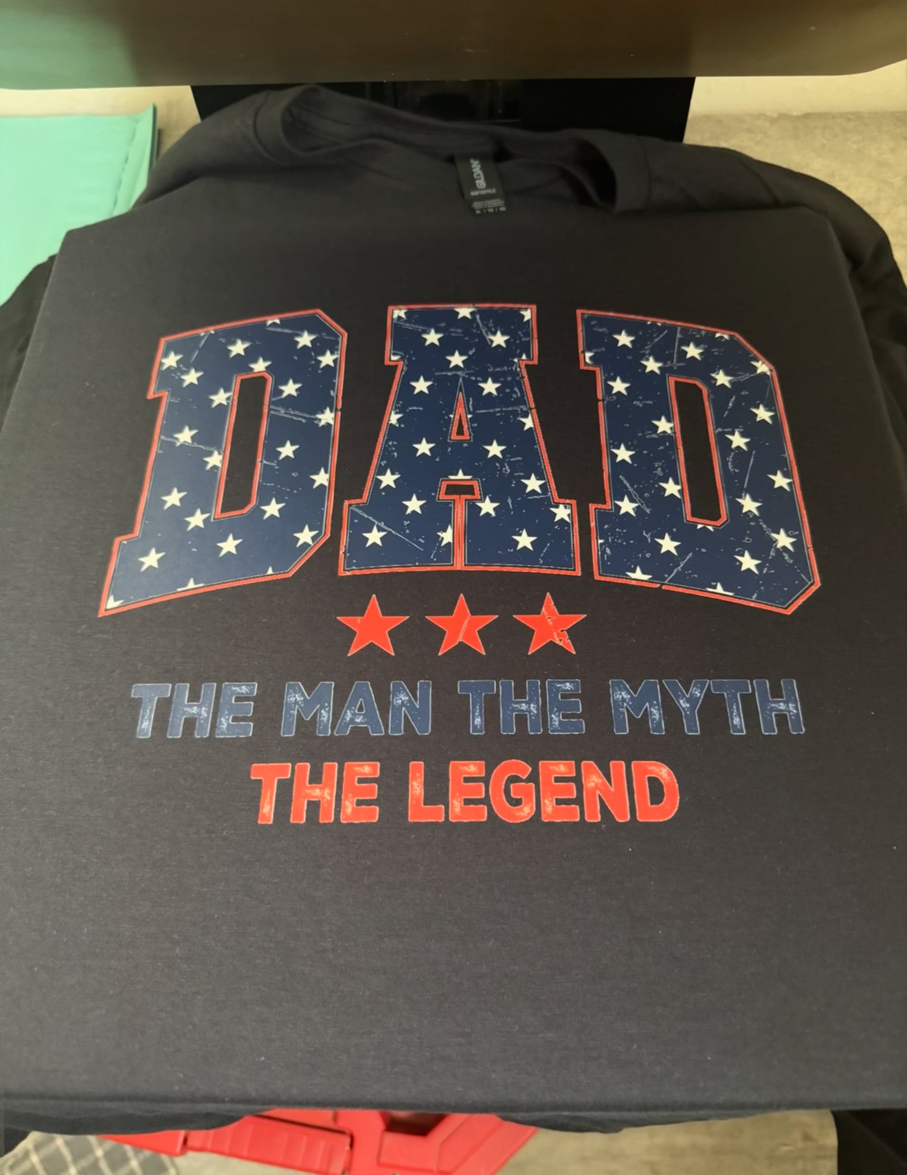 Dad The man the myth the legend stars