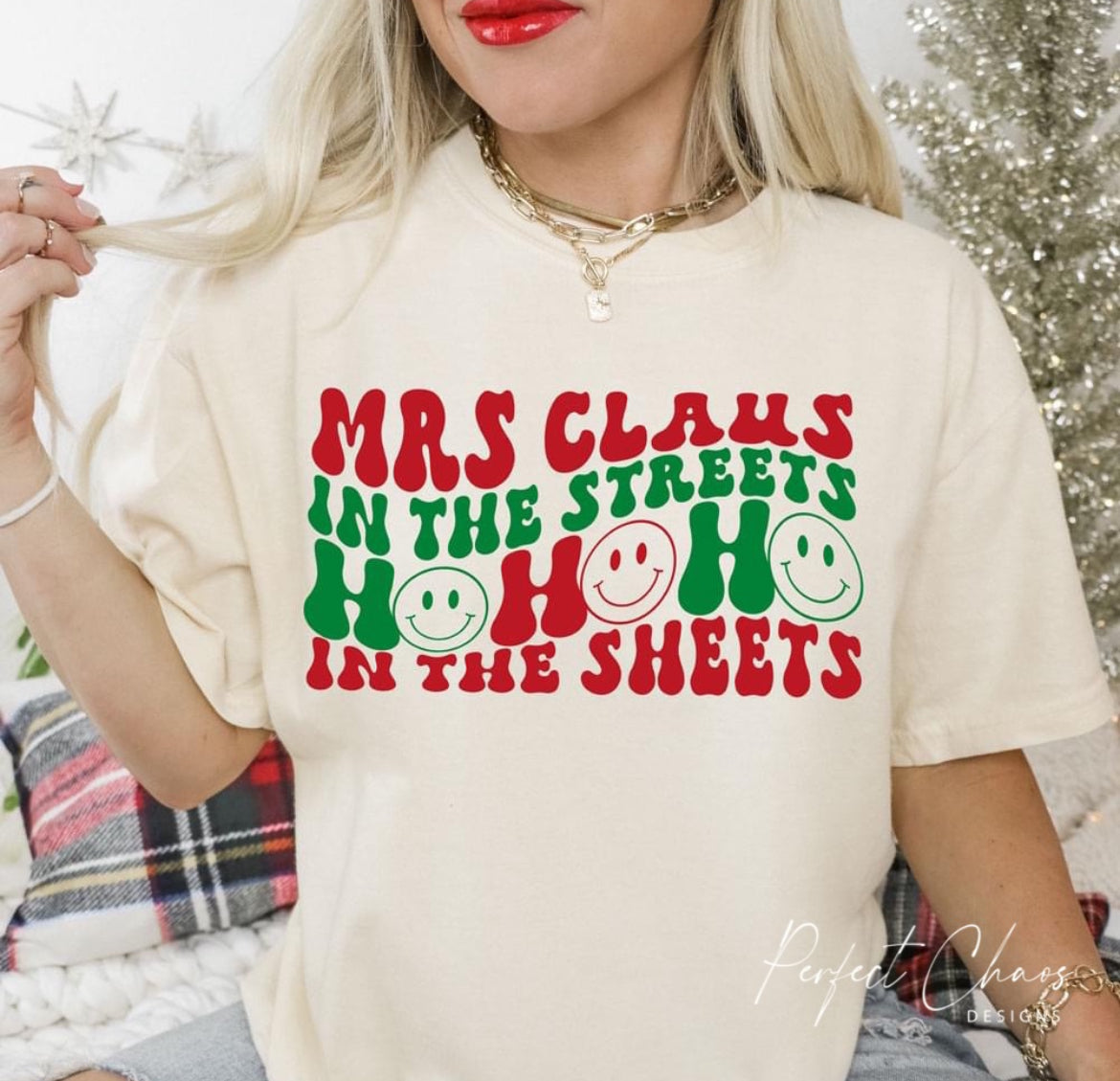 Mrs. Claus in the Streets