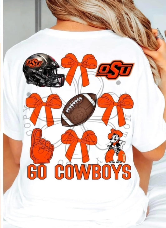 Go Cowboys Bow