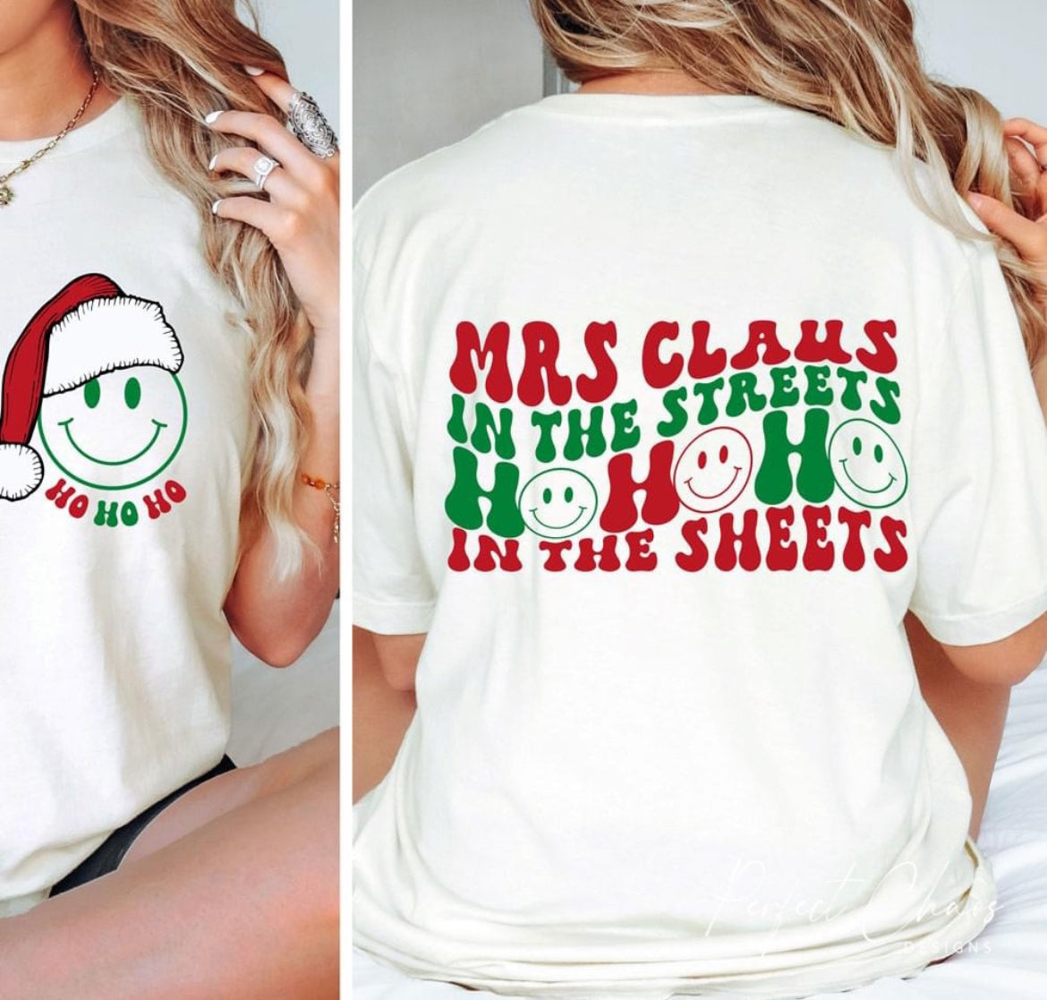 Mrs. Claus in the Streets