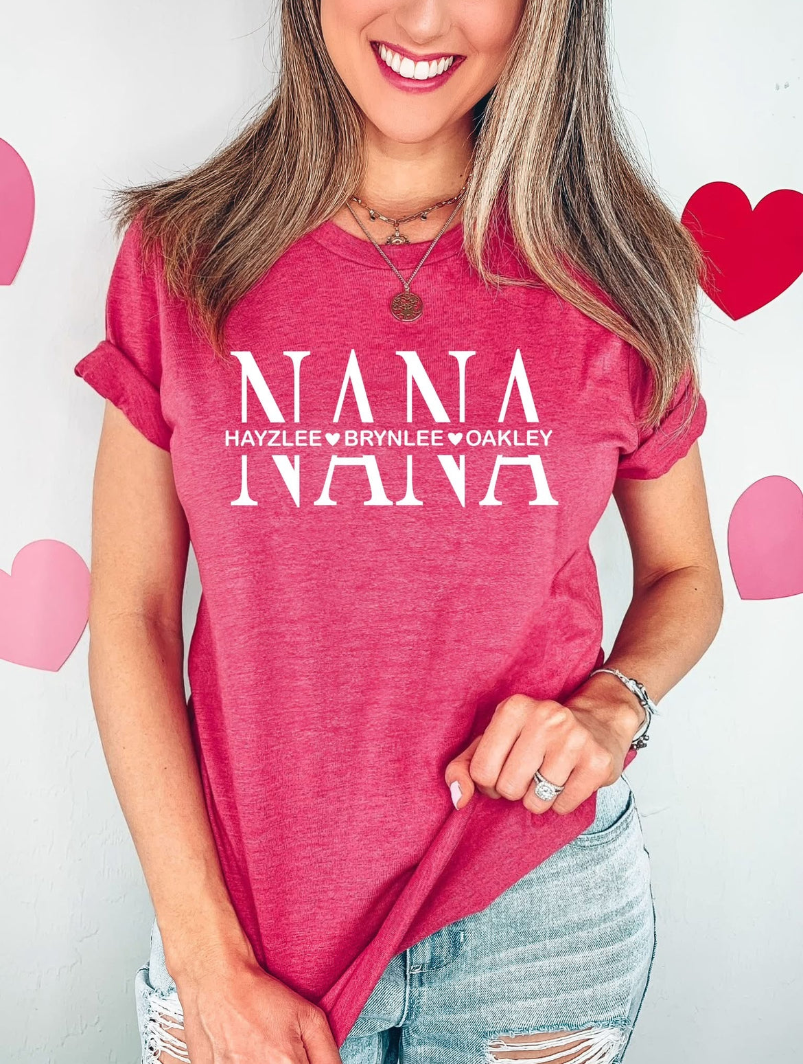 Custom Names within a Name + Hearts