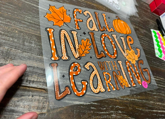 Fall in love with learning
