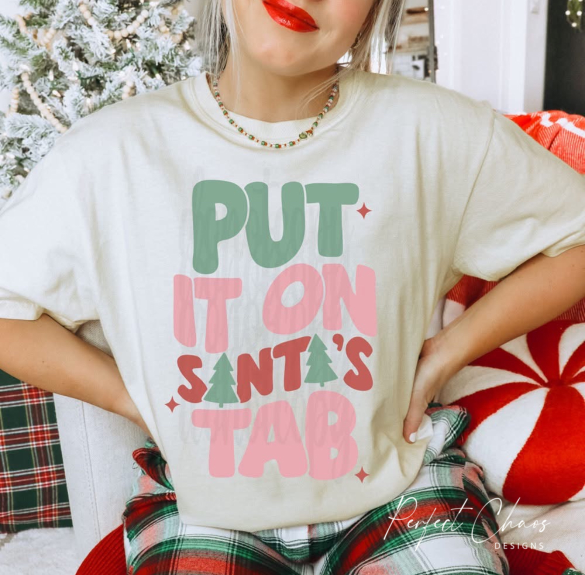 Put it on Santa’s tab
