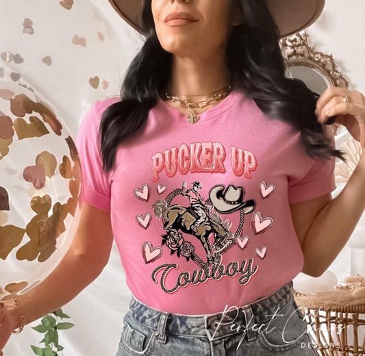 Pucker up cowboy