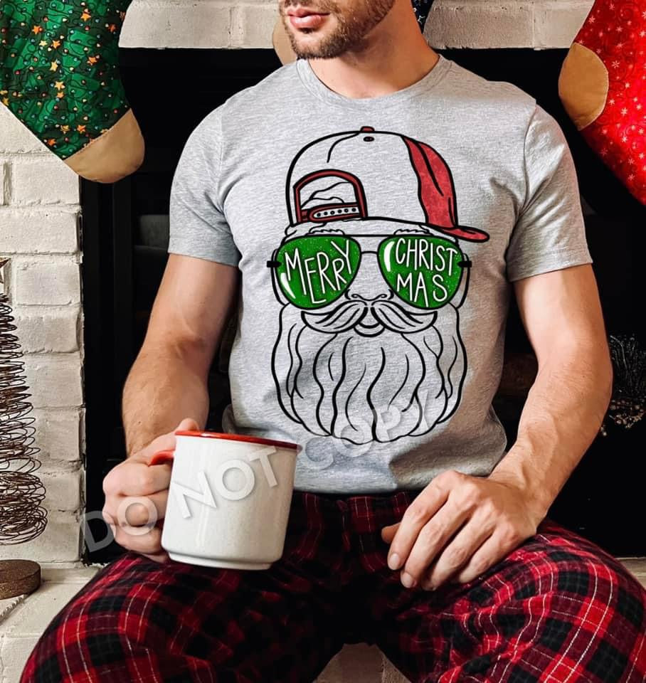 Merry Christmas Santa Cap & Beard