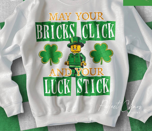 May your bricks click and luck stick