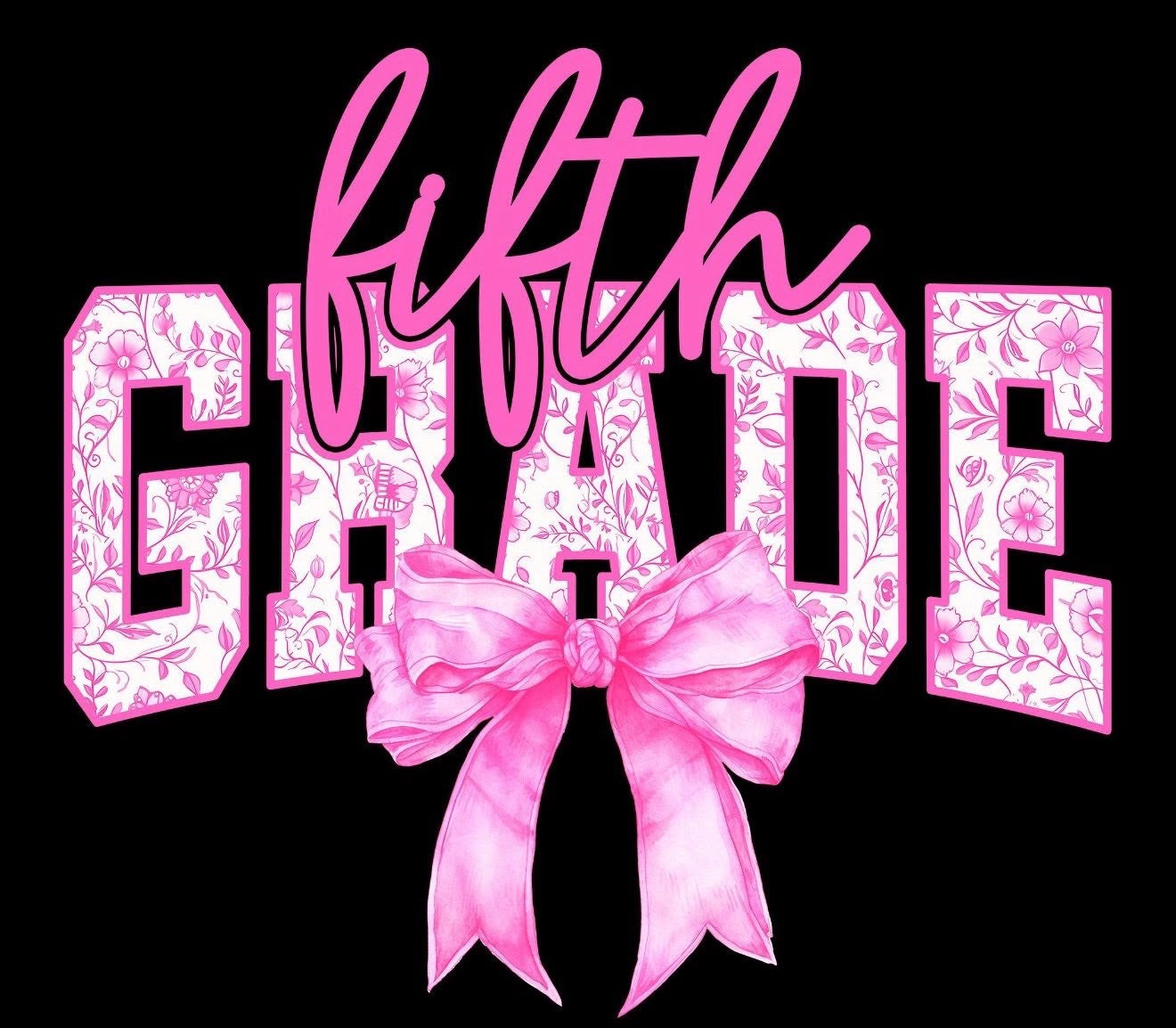 Custom Grade Pink Bow