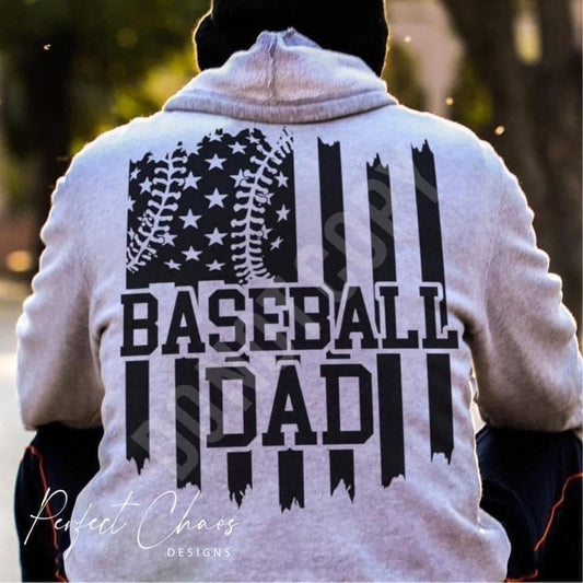 Baseball Dad Flag