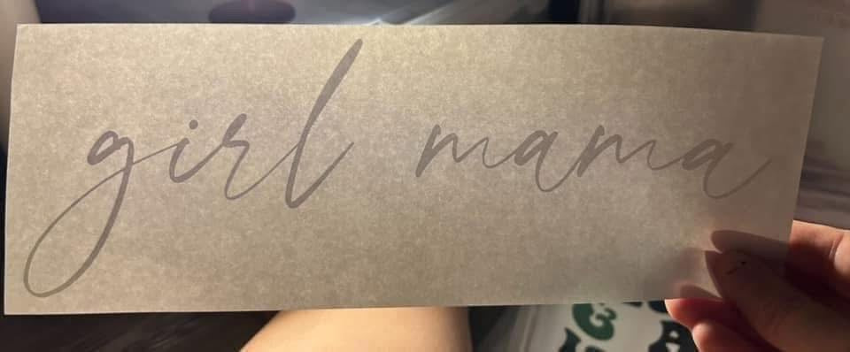 Girl Mama Script