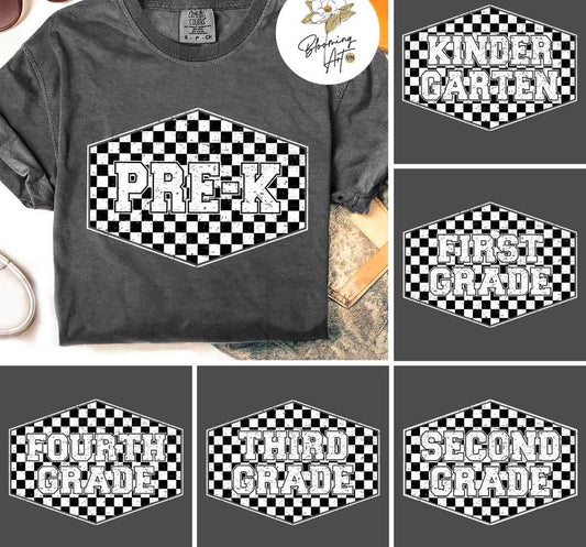 Checkered Custom Grade