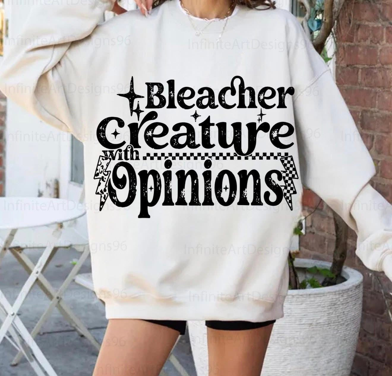 Bleacher Creature with Opinions